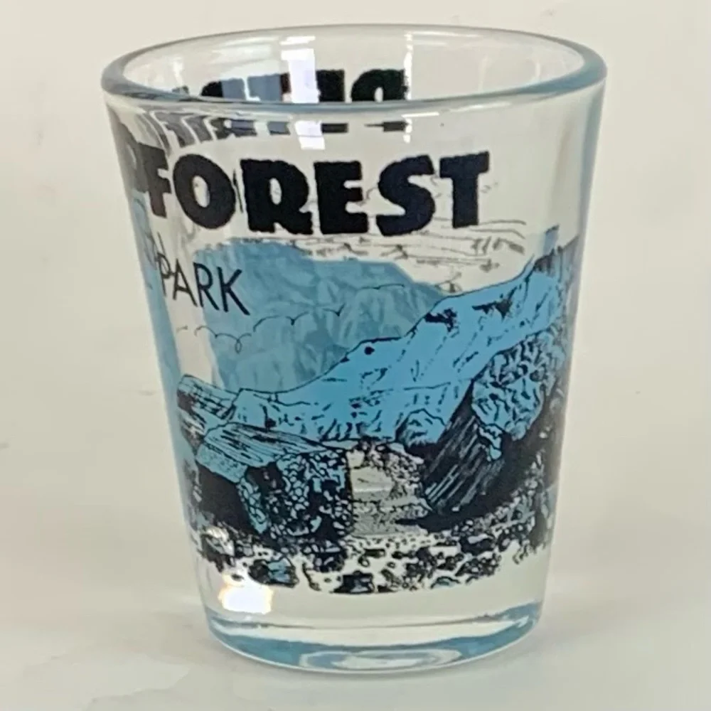 Petrified Forest National Park souvenir shot glass.